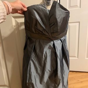J. Crew Thread Silver Cocktail Dress
